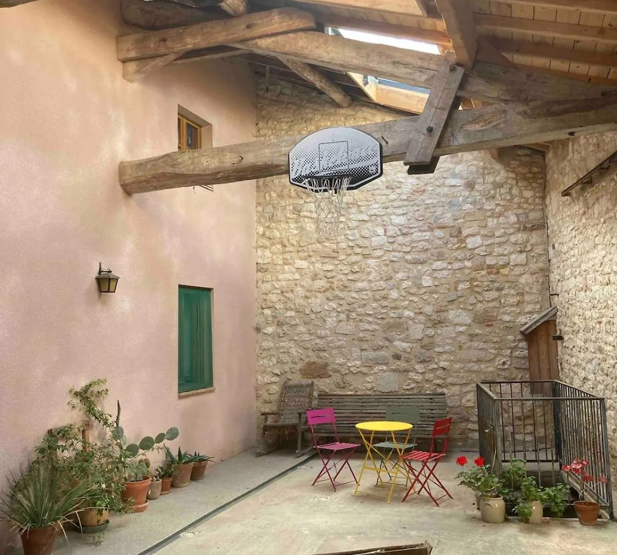 Vila Stone House, Terraced Garden And Pool Saint-Beauzile