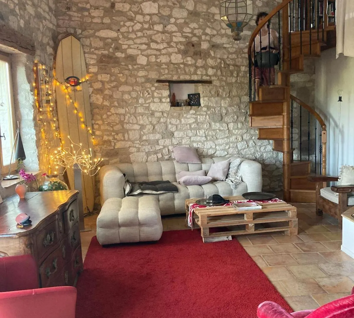 Vila Stone House, Terraced Garden And Pool Saint-Beauzile